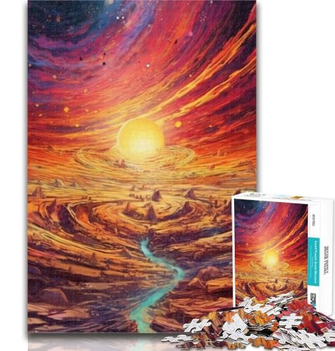 1000-teiliges Puzzle „Berg der Träume“ für Erwachsene, Puzzle 1000, Spielzeug, Lernspiele, Stressabbau, tolle Geschenke und Spielzeuge, 50x75cm von GOIUYTGM