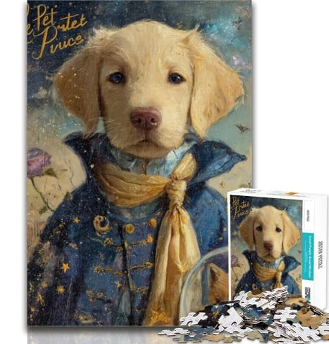 1000-teiliges Puzzle Der kleine Prinz mit Hund für Erwachsene, künstlerische Wanddekoration und Geburtstagsgeschenkidee für Freunde, Home Office, 50x75cm 1000-teiliges Puzzle Der kleine Prinz mit Hund für Erwachsene, künstlerische Wanddekoration und Geburtstagsgeschenkidee für Freunde, Home Office, 50x75cm von GOIUYTGM