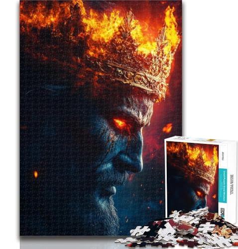 1000-teiliges Puzzle Jesus, 1000-teiliges Puzzle für Teenager, Lernspielzeug und Spiele für Erwachsene und Teenager, 75x50cm 1000-teiliges Puzzle Jesus, 1000-teiliges Puzzle für Teenager, Lernspielzeug und Spiele für Erwachsene und Teenager, 75x50cm von GOIUYTGM