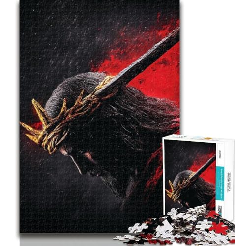 1000-teiliges Puzzle Jesus für Teenager, 1000 Teile, Familienspiel, Stressabbau, schwierige Herausforderung, Wichtelgeschenke, 50x75cm von GOIUYTGM