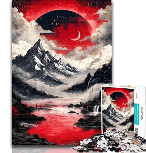 1000-teiliges Puzzle Magischer Berg Fuji, 1000 Teile für Erwachsene, Lernspielzeug und Spiele für Erwachsene und Jugendliche, 50x75cm 1000-teiliges Puzzle Magischer Berg Fuji, 1000 Teile für Erwachsene, Lernspielzeug und Spiele für Erwachsene und Jugendliche, 50x75cm von GOIUYTGM