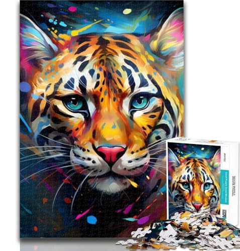 1000-teiliges Puzzle Ozelot, 1000-teiliges Puzzle für Teenager, Lernspielzeug und Spiele für Erwachsene und Teenager, 75x50cm 1000-teiliges Puzzle Ozelot, 1000-teiliges Puzzle für Teenager, Lernspielzeug und Spiele für Erwachsene und Teenager, 75x50cm von GOIUYTGM