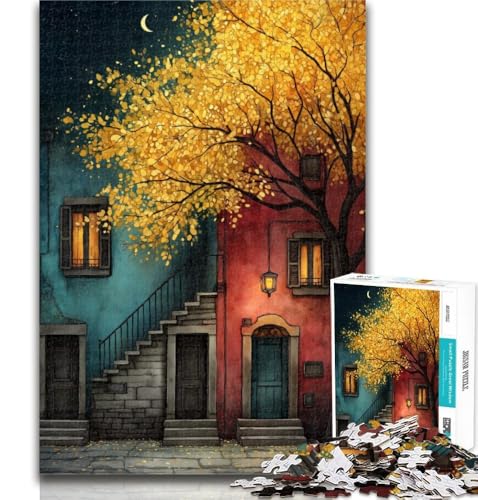 1000-teiliges Puzzle Wunderschöne Berge und Seen, 1000-teiliges Puzzle für Teenager, Lernspielzeug und Spiele für Erwachsene und Teenager, 75x50cm von GOIUYTGM