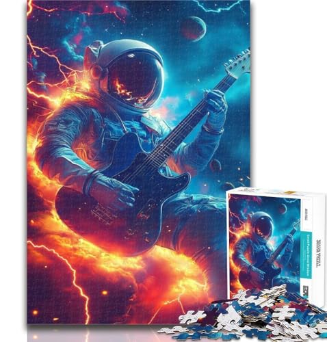 1000-teiliges Puzzle mit Musik-Astronauten-Puzzle für Teenager, 1000 Teile, Spielzeug, Lernspiele, Stressabbau, Eltern-Kind-Interaktion, 50x75cm 1000-teiliges Puzzle mit Musik-Astronauten-Puzzle für Teenager, 1000 Teile, Spielzeug, Lernspiele, Stressabbau, Eltern-Kind-Interaktion, 50x75cm von GOIUYTGM