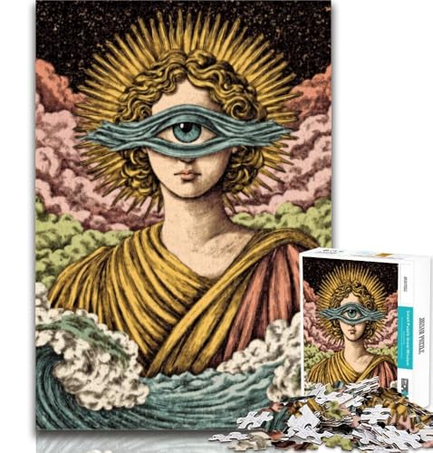 1000-teiliges Puzzle mit Tarot-Figuren, 1000-teiliges Puzzle für Teenager, Stressabbau, Staycation, Zeit totschlagen, lustiges Geschenk, 26x38cm 1000-teiliges Puzzle mit Tarot-Figuren, 1000-teiliges Puzzle für Teenager, Stressabbau, Staycation, Zeit totschlagen, lustiges Geschenk, 26x38cm von GOIUYTGM