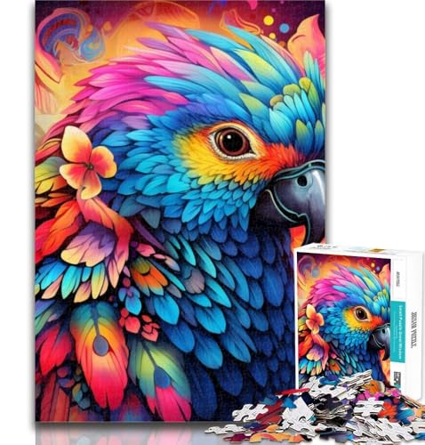 1000-teiliges Puzzle mit Tieren, Vögeln, Papageien, Puzzle für Erwachsene, 1000 Teile, Spielzeug, Lernspiele, Stressabbau, Wunschliste mit Weihnachtsmann, 26x38cm 1000-teiliges Puzzle mit Tieren, Vögeln, Papageien, Puzzle für Erwachsene, 1000 Teile, Spielzeug, Lernspiele, Stressabbau, Wunschliste mit Weihnachtsmann, 26x38cm von GOIUYTGM