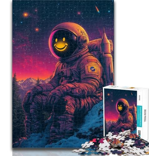 Astronauten-Puzzle, 1000 Teile, für Teenager ab 14 Jahren, unmögliches Spiel, Erwachsene und Teenager, 50x75cm Astronauten-Puzzle, 1000 Teile, für Teenager ab 14 Jahren, unmögliches Spiel, Erwachsene und Teenager, 50x75cm von GOIUYTGM
