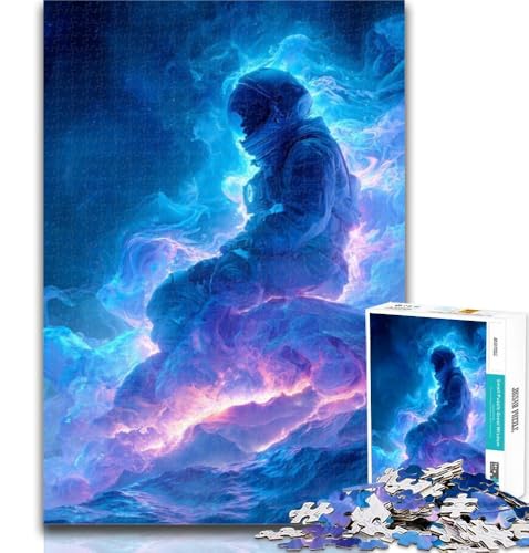Astronauten-Puzzle für Erwachsene 1000, Spielzeug, Lernspiele, Stressabbau, einzigartige Heimdekoration und Geschenke, 75x50cm Astronauten-Puzzle für Erwachsene 1000, Spielzeug, Lernspiele, Stressabbau, einzigartige Heimdekoration und Geschenke, 75x50cm von GOIUYTGM