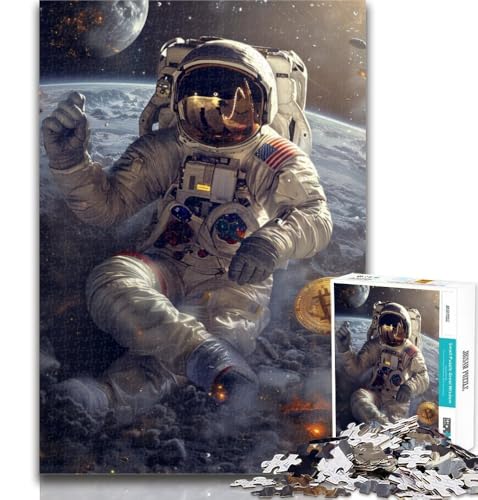 Astronauten-Puzzle für Teenager, 1000 Teile, Geburtstagsgeschenk, Geschenke, Wandkunst für Kinder ab 14 Jahren, 26x38cm Astronauten-Puzzle für Teenager, 1000 Teile, Geburtstagsgeschenk, Geschenke, Wandkunst für Kinder ab 14 Jahren, 26x38cm von GOIUYTGM