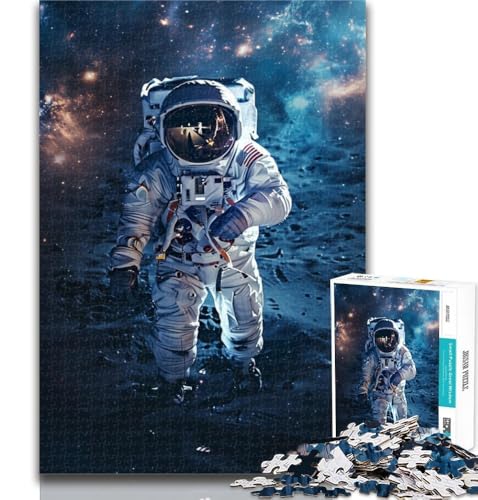 Astronauten-Puzzle für Teenager, 1000 Teile, Lernspiele, Heimdekoration, Geschenk für die ganze Familie, 26x38cm von GOIUYTGM