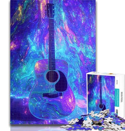 Jigsaw Fantasy Piano 1000-teiliges Puzzle für Erwachsene und Jugendliche, anspruchsvolles Spiel und Familienspiel, Eltern-Kind-Interaktion, 50x75cm von GOIUYTGM
