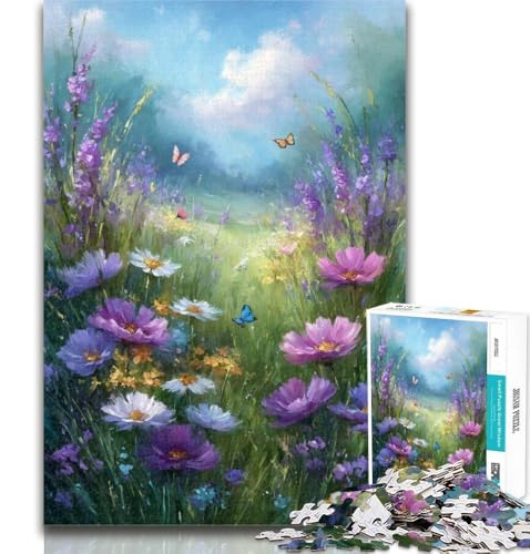 Puzzle „Faszinierende Aquarellmalerei“, 1000 Teile, Geburtstagsgeschenk, Geschenke, Wandkunst für Jugendliche ab 14 Jahren, 50x75cm von GOIUYTGM