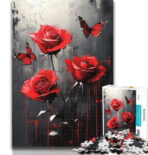 Puzzle 1000 Teile für Teenager, Mohnblumen-Ölgemälde, Teenager-Puzzles, Quizspiel, Wanddekoration, einzigartige Geburtstags, 26x38cm Puzzle 1000 Teile für Teenager, Mohnblumen-Ölgemälde, Teenager-Puzzles, Quizspiel, Wanddekoration, einzigartige Geburtstags, 26x38cm von GOIUYTGM