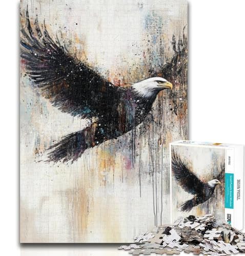 Puzzle 1000 Teile für Teenager Fantasy Eagle Teenager-Puzzles, Quizspiel Wanddekoration Einzigartige Geburtstags 26x38cm von GOIUYTGM