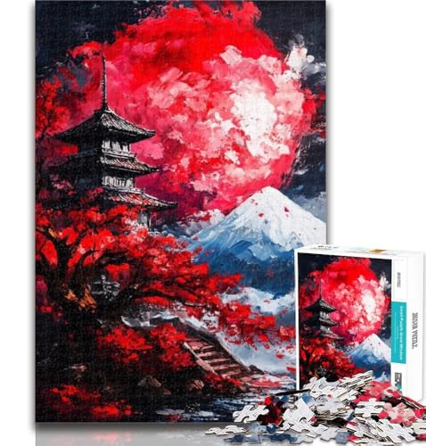 Puzzle 1000 Teile für Teenager Japanische Tempel Teenager-Puzzles, Quizspiel Wanddekoration Einzigartige Geburtstags 26x38cm Puzzle 1000 Teile für Teenager Japanische Tempel Teenager-Puzzles, Quizspiel Wanddekoration Einzigartige Geburtstags 26x38cm von GOIUYTGM