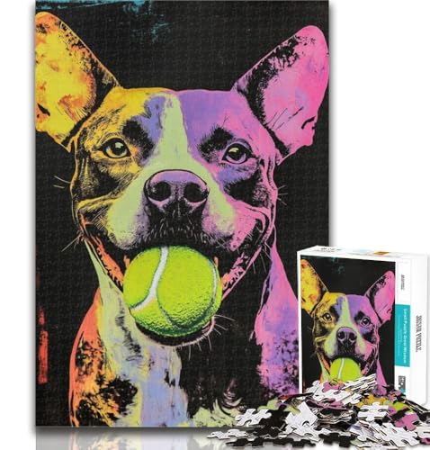 Puzzle Boxer spielt Tennis für Erwachsene, 1000 Teile, künstlerische Wanddekoration und Geburtstagsgeschenkidee für Freunde, Home Office, 26x38cm Puzzle Boxer spielt Tennis für Erwachsene, 1000 Teile, künstlerische Wanddekoration und Geburtstagsgeschenkidee für Freunde, Home Office, 26x38cm von GOIUYTGM
