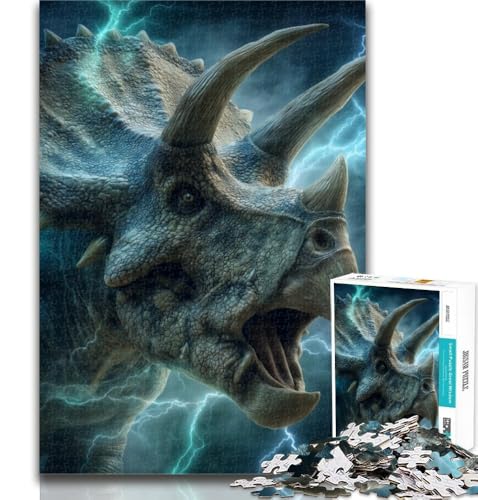 Puzzle Dinosaurier 1000 Teile Puzzle für Jugendliche und Erwachsene, Spielzeug, Lernspiele, Stressabbau, tolle Geschenke und Spielzeuge, 50x75cm Puzzle Dinosaurier 1000 Teile Puzzle für Jugendliche und Erwachsene, Spielzeug, Lernspiele, Stressabbau, tolle Geschenke und Spielzeuge, 50x75cm von GOIUYTGM