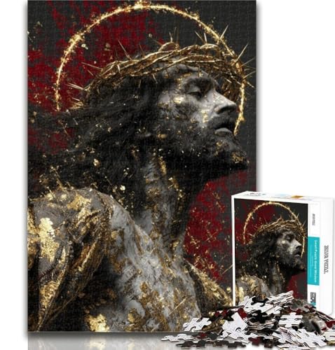 Puzzle Jesus für Teenager, 1000 Teile, Geburtstagsgeschenk, Geschenke, Wandkunst für Kinder ab 14 Jahren, 26x38cm Puzzle Jesus für Teenager, 1000 Teile, Geburtstagsgeschenk, Geschenke, Wandkunst für Kinder ab 14 Jahren, 26x38cm von GOIUYTGM