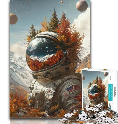 Puzzle für Erwachsene, 1000 Puzzles mit Astronauten-Bergen, lustige Spiele, jedes Teil ist einzigartig – anspruchsvolles Familienspiel, 26x38cm Puzzle für Erwachsene, 1000 Puzzles mit Astronauten-Bergen, lustige Spiele, jedes Teil ist einzigartig – anspruchsvolles Familienspiel, 26x38cm von GOIUYTGM