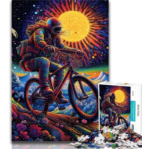 Puzzle für Erwachsene, 1000 Teile, Bunte Motorräder, Lernspiele, Wanddekoration, einzigartige Geburtstags, 26x38cm von GOIUYTGM