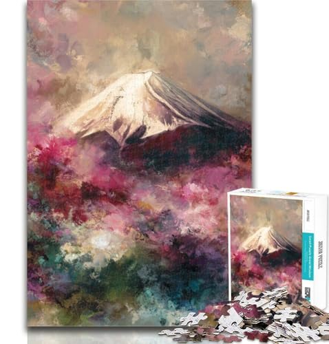 Puzzle für Erwachsene, Berg Fuji, Japan, Puzzle für Teenager, 1000 Teile, Lernspiel für Geburtstag, Weihnachten für und ab 14 Jahren, 50x75cm Puzzle für Erwachsene, Berg Fuji, Japan, Puzzle für Teenager, 1000 Teile, Lernspiel für Geburtstag, Weihnachten für und ab 14 Jahren, 50x75cm von GOIUYTGM