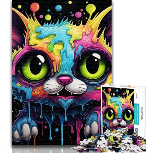 Puzzle für Erwachsene, Cartoon-Monster, 1000 Teile, Puzzle für Teenager, Geschenke, Künstlersammlung, bildende Kunst, für Kinder ab 14 Jahren, 26x38cm von GOIUYTGM