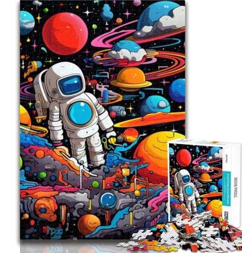 Puzzle für Erwachsene, Galaxie-Planet, 1000-teiliges Puzzle, Lernspielzeug, Familienspiele, Geburtstagsgeschenk, Geschenke, 26x38cm von GOIUYTGM