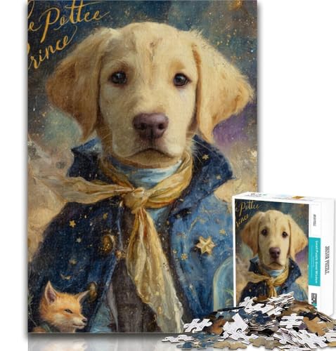 Puzzle für Erwachsene, Hund „Der kleine Prinz“, 1000 Teile, Lernspiel für Geburtstag, Weihnachten und ab 14 Jahren, 50x75cm Puzzle für Erwachsene, Hund „Der kleine Prinz“, 1000 Teile, Lernspiel für Geburtstag, Weihnachten und ab 14 Jahren, 50x75cm von GOIUYTGM