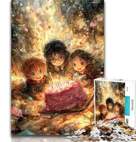 Puzzle für Erwachsene, Japanisches Anime-Mädchen, 1000 Teile, Spielzeug, Lernspiele, Stressabbau, tolle Geschenke und Spielzeuge, 50x75cm von GOIUYTGM