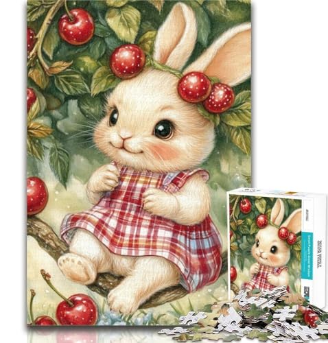 Puzzle für Erwachsene, Kaninchen-Puzzle, 1000 Teile, Lernspiel für Geburtstag, Weihnachten, für Kinder ab 14 Jahren, 50x75cm von GOIUYTGM