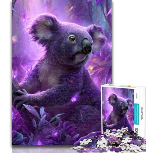 Puzzle für Erwachsene, Koala-Puzzle für Erwachsene, 1000 Teile, pädagogisches Spielzeug zum Stressabbau, tolle Geschenke und Spielzeuge, 50x75cm Puzzle für Erwachsene, Koala-Puzzle für Erwachsene, 1000 Teile, pädagogisches Spielzeug zum Stressabbau, tolle Geschenke und Spielzeuge, 50x75cm von GOIUYTGM