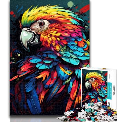 Puzzle für Erwachsene, Papagei, 1000 Teile, Puzzle für Erwachsene, Geschenke, Spielzeug, Lernspiele, Stressabbau, Wunschliste mit Weihnachtsmann, 26x38cm Puzzle für Erwachsene, Papagei, 1000 Teile, Puzzle für Erwachsene, Geschenke, Spielzeug, Lernspiele, Stressabbau, Wunschliste mit Weihnachtsmann, 26x38cm von GOIUYTGM