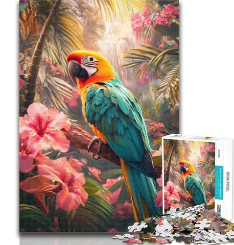 Puzzle für Erwachsene, Papagei, 1000-teiliges Puzzle für Erwachsene, Geschenke, anspruchsvolles Spiel und Familienspiel, Wichtelgeschenke, 26x38cm Puzzle für Erwachsene, Papagei, 1000-teiliges Puzzle für Erwachsene, Geschenke, anspruchsvolles Spiel und Familienspiel, Wichtelgeschenke, 26x38cm von GOIUYTGM