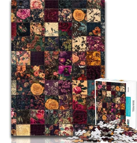 Puzzle für Erwachsene, Pflanzenproben, Puzzle für Erwachsene, 1000 Teile, Spielzeug, Lernspiele, Stressabbau, tolle Geschenke und Spielzeuge, 26x38cm von GOIUYTGM