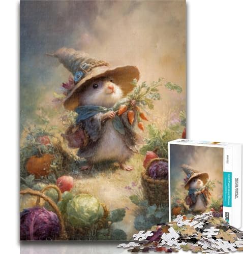 Puzzle für Erwachsene, Ratten-Zauberer, 1000 Teile, Lernspiel für Geburtstag, Weihnachten und ab 14 Jahren, 26x38cm von GOIUYTGM