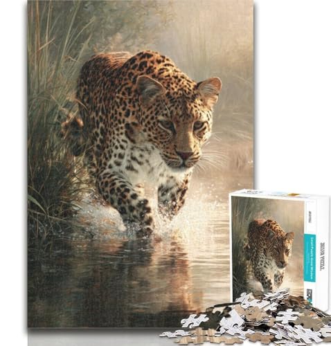 Puzzle für Erwachsene, Tier-Gepard, 1000 Teile, schwieriges, anspruchsvolles Spiel für die ganze Familie, für Frauen, Geschenke für Männer, 26x38cm Puzzle für Erwachsene, Tier-Gepard, 1000 Teile, schwieriges, anspruchsvolles Spiel für die ganze Familie, für Frauen, Geschenke für Männer, 26x38cm von GOIUYTGM
