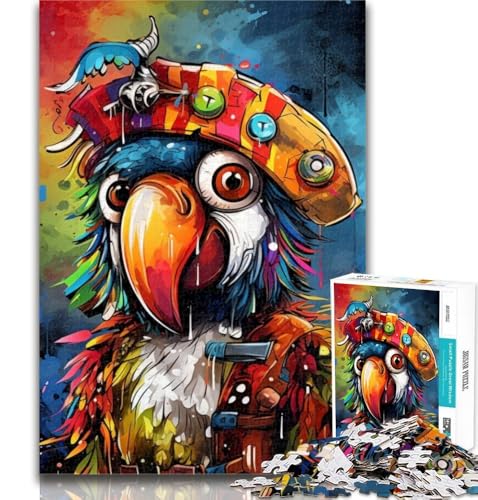 Puzzle für Erwachsene, Tiere, Vögel, Papageien, 1000 Teile, Puzzle für Erwachsene, interessanter Stressabbau, Eltern-Kind-Interaktion, 50x75cm Puzzle für Erwachsene, Tiere, Vögel, Papageien, 1000 Teile, Puzzle für Erwachsene, interessanter Stressabbau, Eltern-Kind-Interaktion, 50x75cm von GOIUYTGM