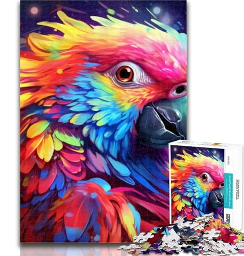 Puzzle für Erwachsene, Tiere, Vögel, Papageien, 1000 Teile, Puzzle für Jugendliche und Erwachsene, Lernspiele, Heimdekoration, Geschenk für die ganze Familie, 26x38cm Puzzle für Erwachsene, Tiere, Vögel, Papageien, 1000 Teile, Puzzle für Jugendliche und Erwachsene, Lernspiele, Heimdekoration, Geschenk für die ganze Familie, 26x38cm von GOIUYTGM