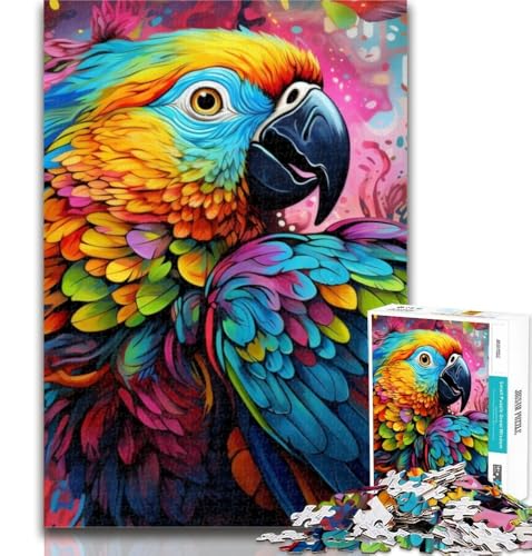 Puzzle für Erwachsene, Tiere, Vögel, Papageien, 1000 Teile, für Teenager, Stressabbau, schwierige Herausforderung, einzigartige Heimdekoration und Geschenke, 75x50cm Puzzle für Erwachsene, Tiere, Vögel, Papageien, 1000 Teile, für Teenager, Stressabbau, schwierige Herausforderung, einzigartige Heimdekoration und Geschenke, 75x50cm von GOIUYTGM
