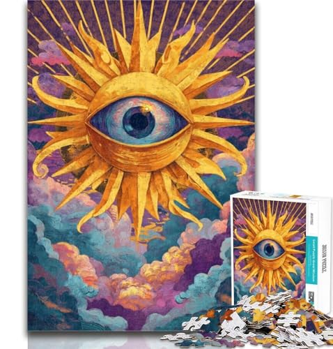 Puzzle für Erwachsene, Traumauge, 1000 Teile, Puzzle für Teenager, Klassische Lernspiele, schöne Dekoration, 50x75cm von GOIUYTGM