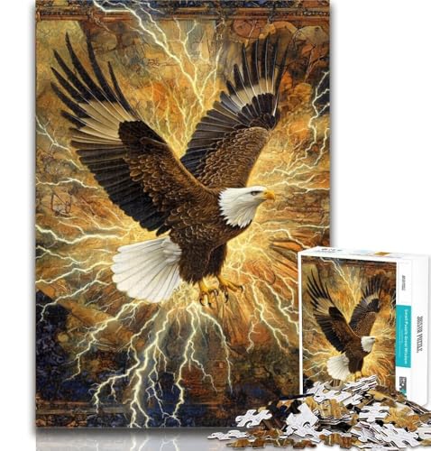 Puzzle für Erwachsene, magischer Adler, 1000 Teile, Spielzeug, Lernspiele, Stressabbau, tolle Geschenke und Spielzeuge, 26x38cm Puzzle für Erwachsene, magischer Adler, 1000 Teile, Spielzeug, Lernspiele, Stressabbau, tolle Geschenke und Spielzeuge, 26x38cm von GOIUYTGM