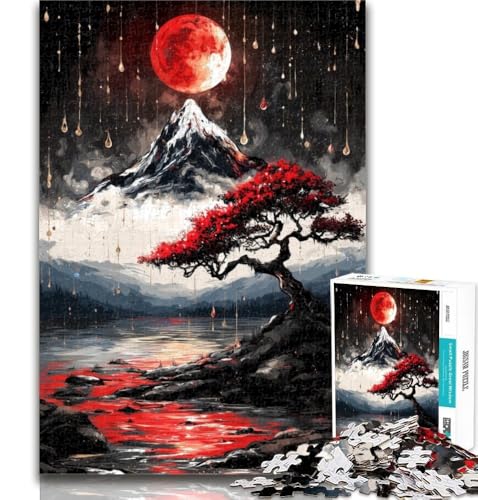 Puzzle für Erwachsene, magischer Berg Fuji, Puzzle 1000 Teile, für Teenager, Geschenke, Familienspiele, Weihnachts- und Geburtstagsgeschenke, 75x50cm Puzzle für Erwachsene, magischer Berg Fuji, Puzzle 1000 Teile, für Teenager, Geschenke, Familienspiele, Weihnachts- und Geburtstagsgeschenke, 75x50cm von GOIUYTGM