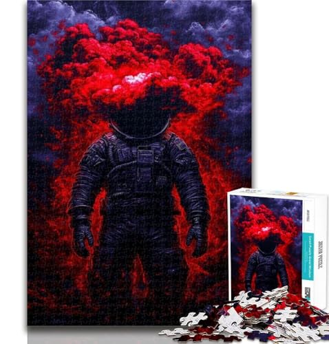 Puzzle für Erwachsene, psychedelisch, 1000 Teile, für Erwachsene und Jugendliche, Spielzeug, Lernspiele, Stressabbau, tolle Geschenke und Spielzeuge, 50x75cm von GOIUYTGM
