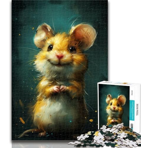 Puzzle für Erwachsene, süßer Kleiner gelber Tiger, 1000 Teile, für Teenager, dekomprimierendes intellektuelles Lernspielzeug, tolle Geschenke und Spielzeuge, 50x75cm Puzzle für Erwachsene, süßer Kleiner gelber Tiger, 1000 Teile, für Teenager, dekomprimierendes intellektuelles Lernspielzeug, tolle Geschenke und Spielzeuge, 50x75cm von GOIUYTGM