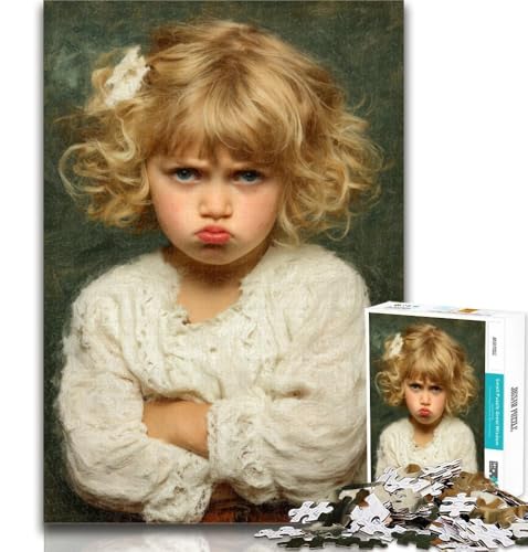 Puzzle für Erwachsene, wütender Kleiner Junge, 1000 Teile, anspruchsvolles Spielspielzeug, ganze Familie, 26x38cm Puzzle für Erwachsene, wütender Kleiner Junge, 1000 Teile, anspruchsvolles Spielspielzeug, ganze Familie, 26x38cm von GOIUYTGM