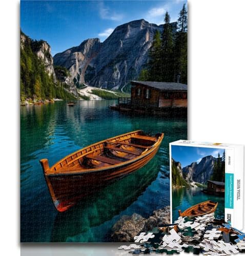 Puzzle für Erwachsene, wunderschöne Berge und Seen, 1000 Teile, Lernspiel für Geburtstage und Weihnachten, ab 14 Jahren, 26x38cm Puzzle für Erwachsene, wunderschöne Berge und Seen, 1000 Teile, Lernspiel für Geburtstage und Weihnachten, ab 14 Jahren, 26x38cm von GOIUYTGM
