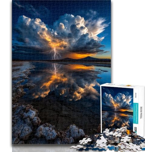 Puzzle für Erwachsene, wunderschöne Berge und Seen, 1000-teiliges Puzzle für Erwachsene, Geschenke, Lernspielzeug, Familienspiele, stärken die Liebe zwischen Paaren, 50x75cm Puzzle für Erwachsene, wunderschöne Berge und Seen, 1000-teiliges Puzzle für Erwachsene, Geschenke, Lernspielzeug, Familienspiele, stärken die Liebe zwischen Paaren, 50x75cm von GOIUYTGM