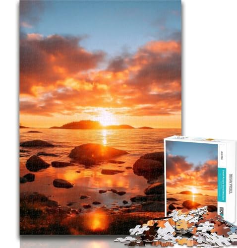 Puzzle für Erwachsene, wunderschöne Berge und Seen, Puzzle für Erwachsene, 1000 Teile, pädagogisches Spielzeug zum Stressabbau, tolle Geschenke und Spielzeuge, 50x75cm Puzzle für Erwachsene, wunderschöne Berge und Seen, Puzzle für Erwachsene, 1000 Teile, pädagogisches Spielzeug zum Stressabbau, tolle Geschenke und Spielzeuge, 50x75cm von GOIUYTGM