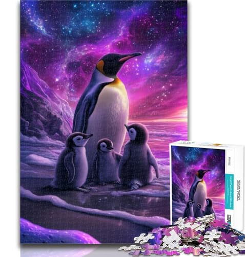 Puzzle für Erwachsene „Pinguine unter der Aurora“, 1000 Teile, für Erwachsene und Jugendliche, zum Zeitvertreib zu Hause, zur Stärkung der Liebe zwischen Paaren, 50x75cm Puzzle für Erwachsene „Pinguine unter der Aurora“, 1000 Teile, für Erwachsene und Jugendliche, zum Zeitvertreib zu Hause, zur Stärkung der Liebe zwischen Paaren, 50x75cm von GOIUYTGM