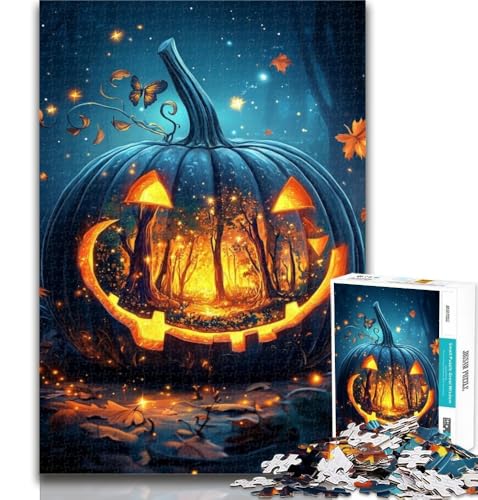 Puzzle für Erwachsene Halloween-Kürbis-Puzzle für Erwachsene 1000 Teile, Familienspiel zum Stressabbau, schwierige Herausforderung, tolle Geschenke und Spielzeuge, 26x38cm Puzzle für Erwachsene Halloween-Kürbis-Puzzle für Erwachsene 1000 Teile, Familienspiel zum Stressabbau, schwierige Herausforderung, tolle Geschenke und Spielzeuge, 26x38cm von GOIUYTGM